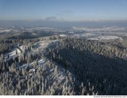 Photo Textures of Winter Background Nature